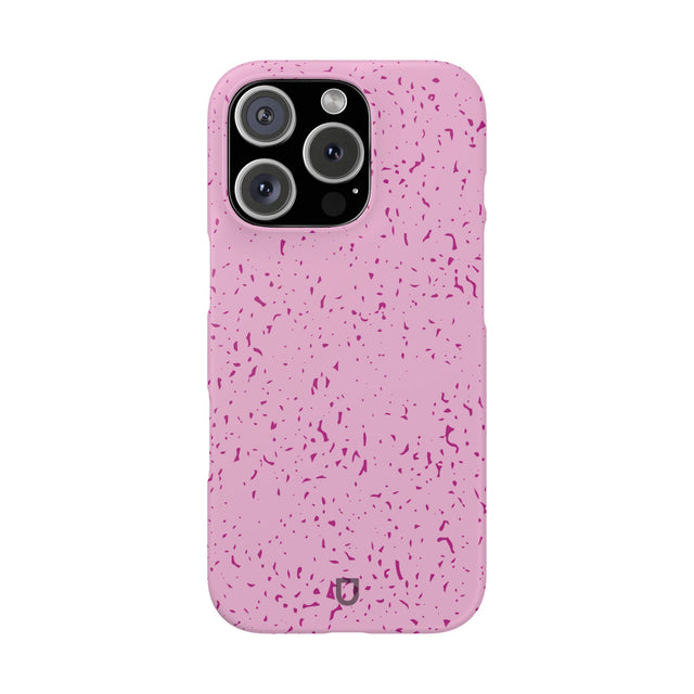 iPhone 16 Pro Slim Case - Flake Pink