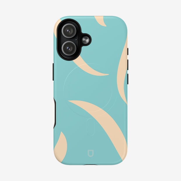iPhone 17 MagSafe Tough Case - Bright Aqua