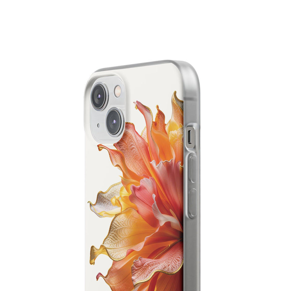 iPhone 14 Series Flexi Case - Ember Bloom