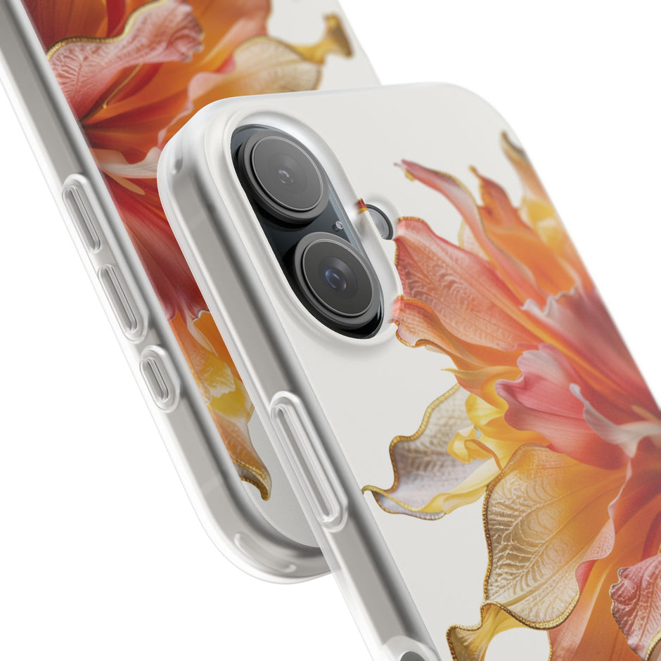 iPhone 16 Series Flexi Case - Ember Bloom