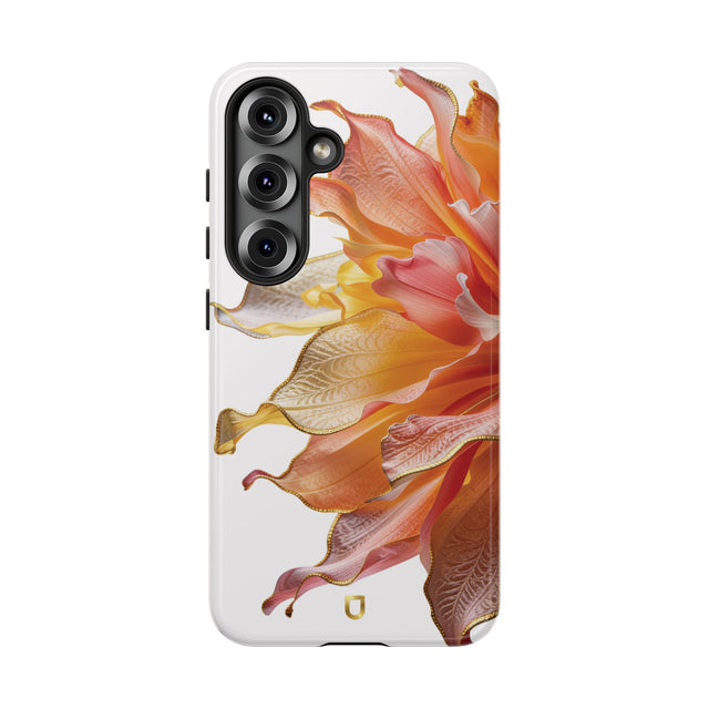 Samsung Galaxy S25 Series Tough Case - Ember Bloom White