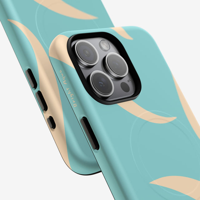 iPhone 15 Pro Max MagSafe Tough Case - Bright Aqua