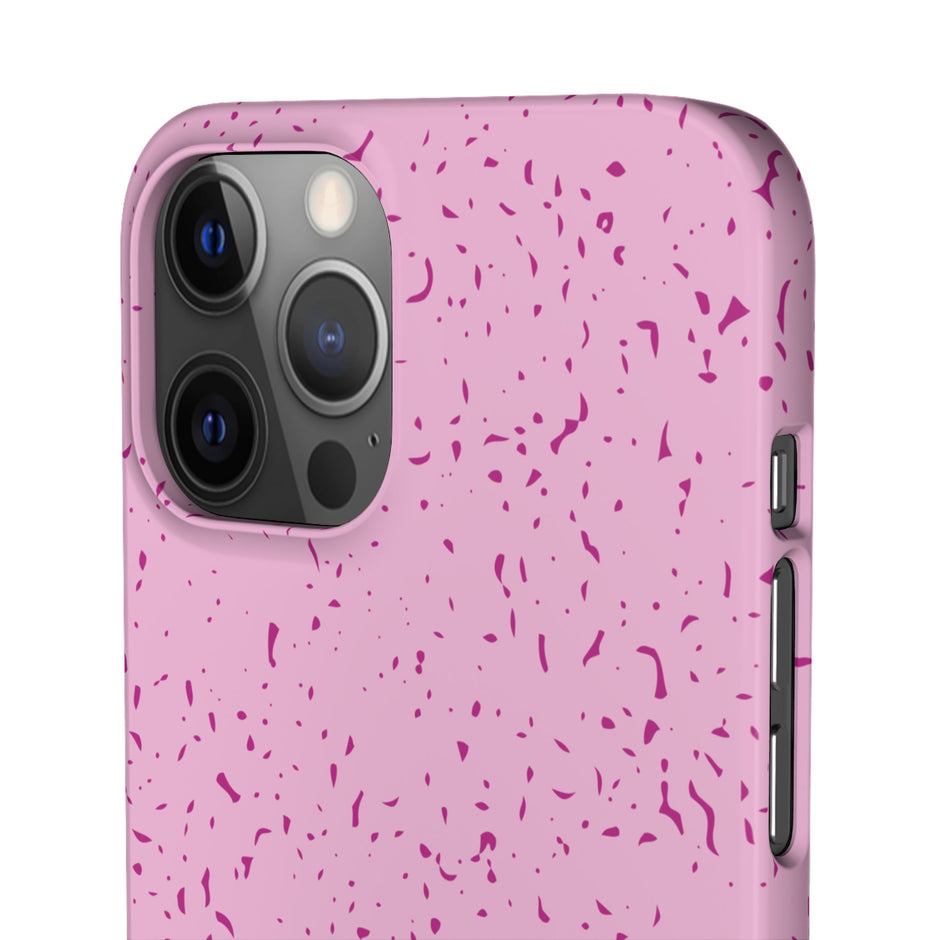 iPhone 12 Pro Max Slim Case - Flake Pink