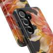 Samsung Galaxy S25 Series Tough Case - Ember Bloom Black