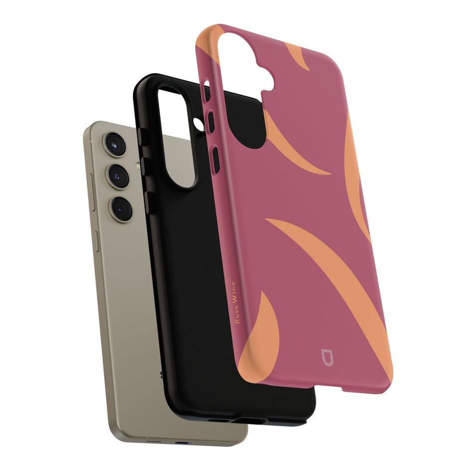 Samsung Galaxy S24+ Tough Case - Rose Wine
