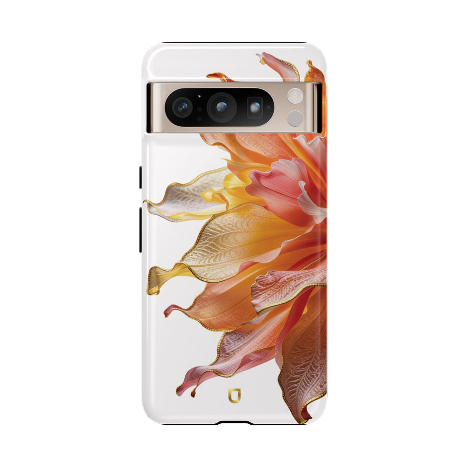 Google Pixel 8 Series Tough Case - Ember Bloom White
