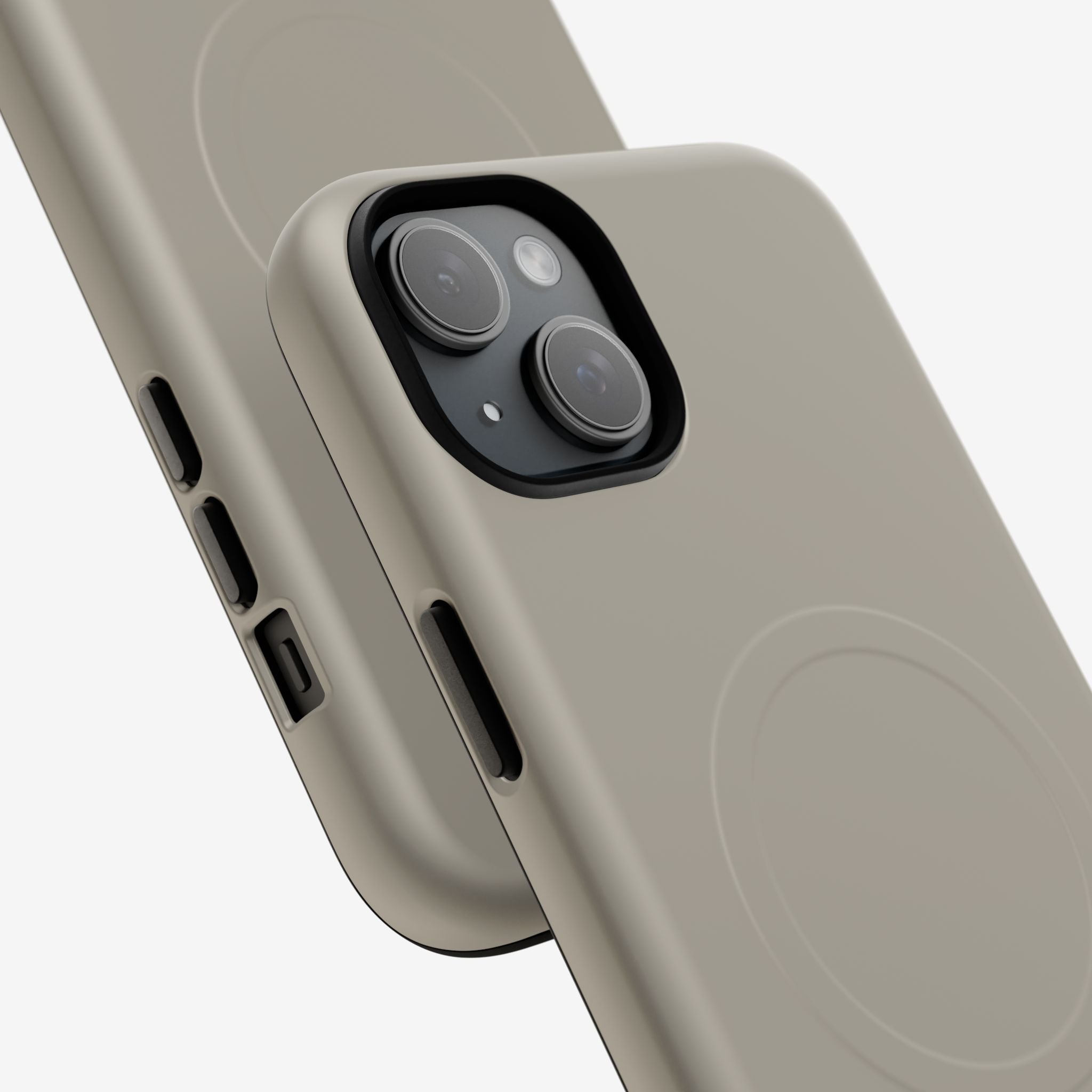 iPhone 15 Plus MagSafe Tough Case - Khaki Beige