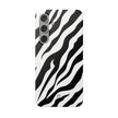 Samsung Galaxy S24+ Flexi Case - Zebra