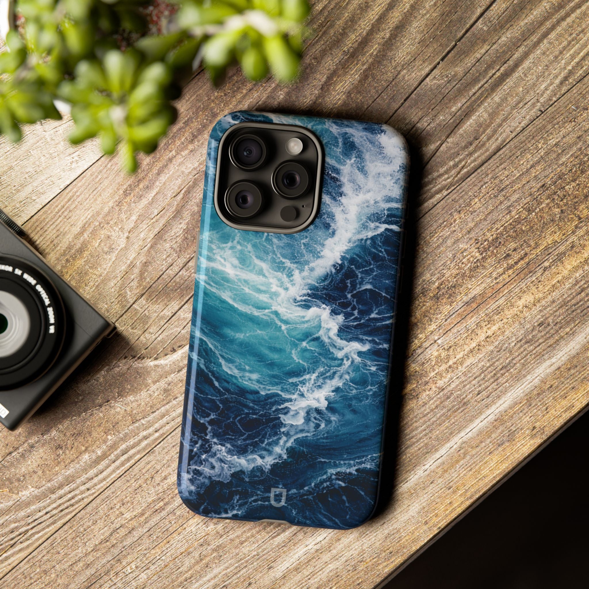 iPhone 15 Pro Max Tough Case - Deep Tide