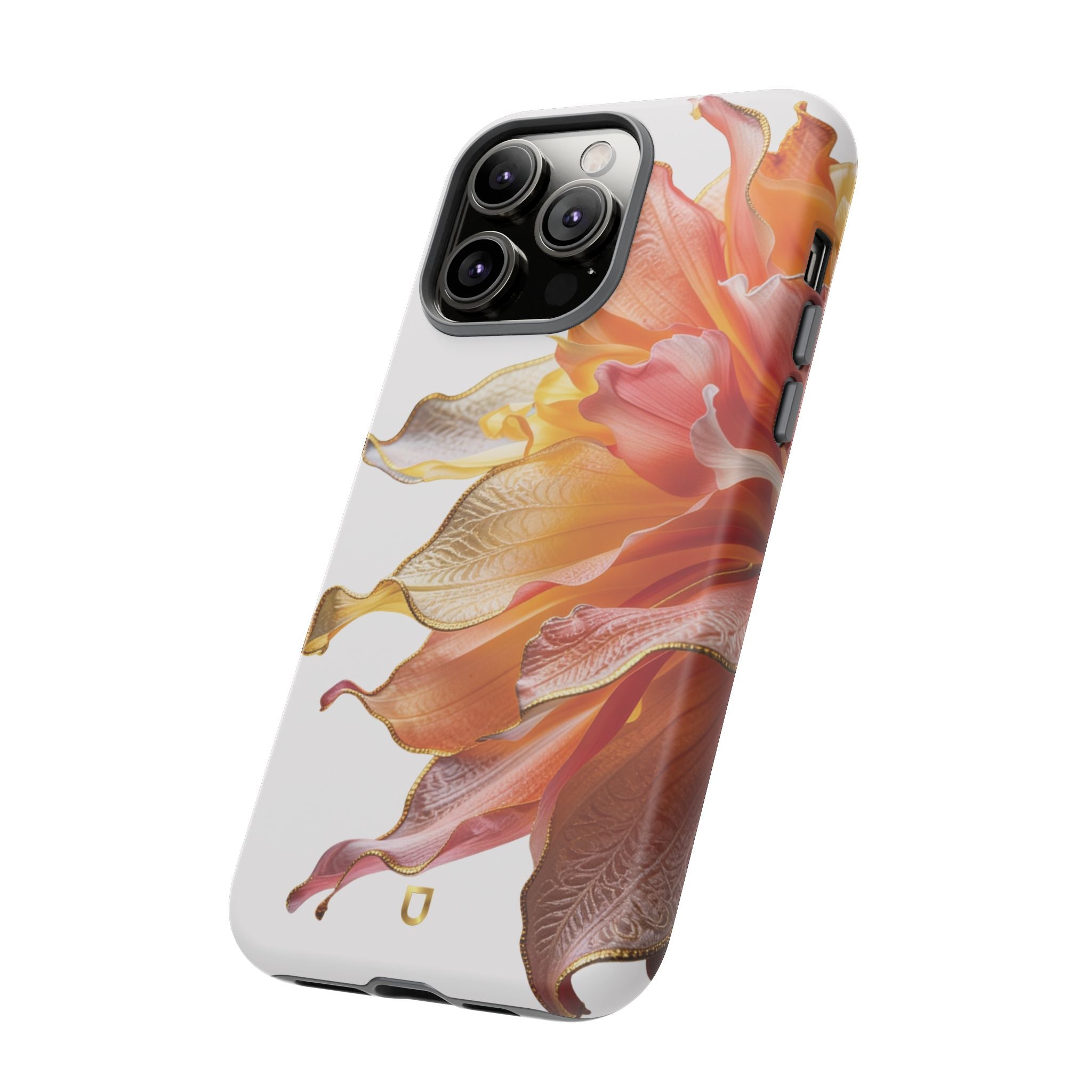iPhone 14 Series Tough Case - Ember Bloom White