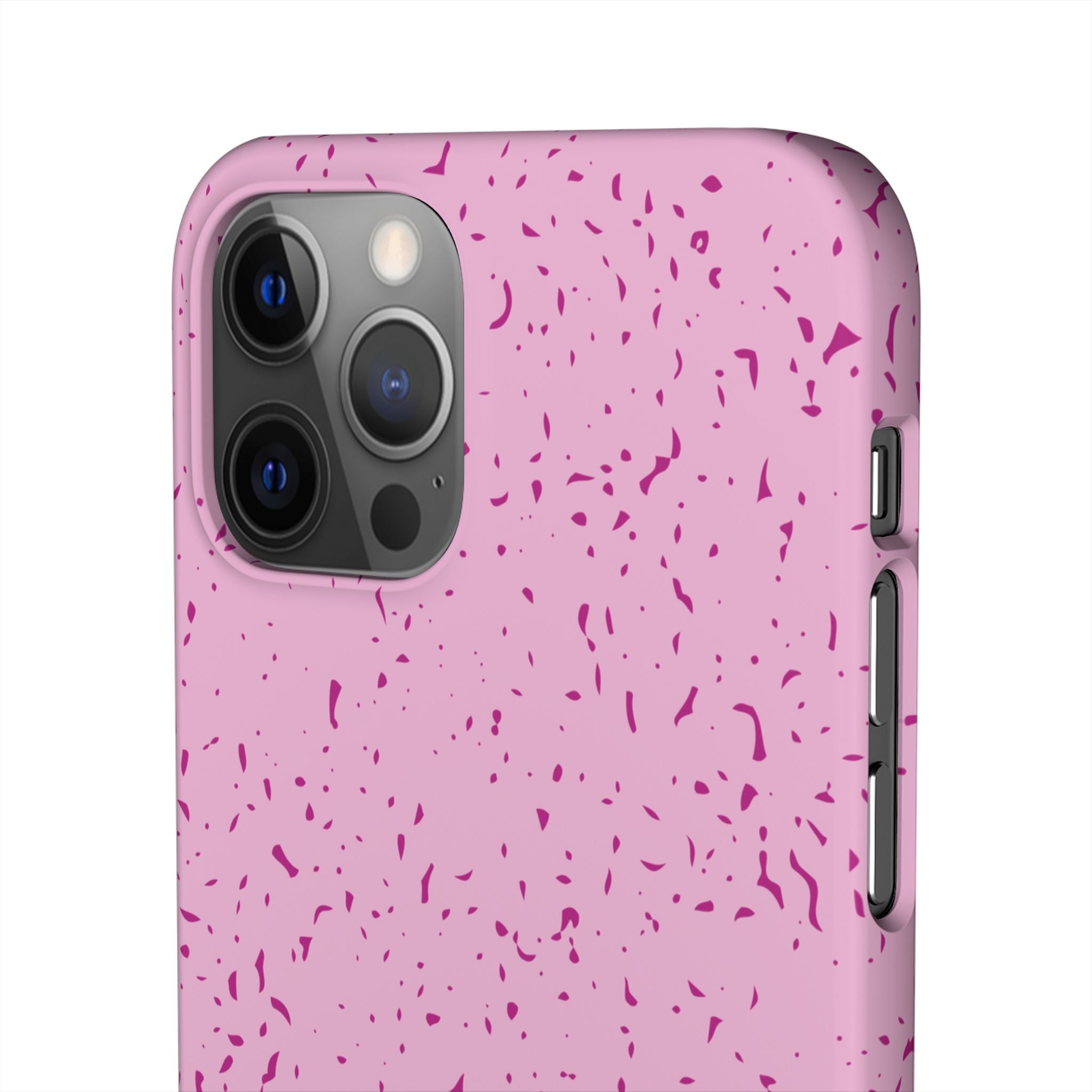 iPhone 12 Pro Slim Case - Flake Pink