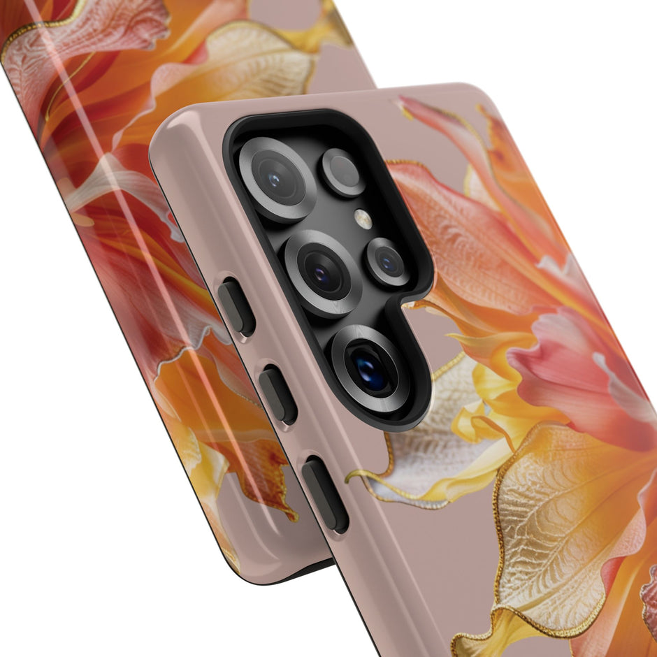 Samsung Galaxy S25 Series Tough Case - Ember Bloom