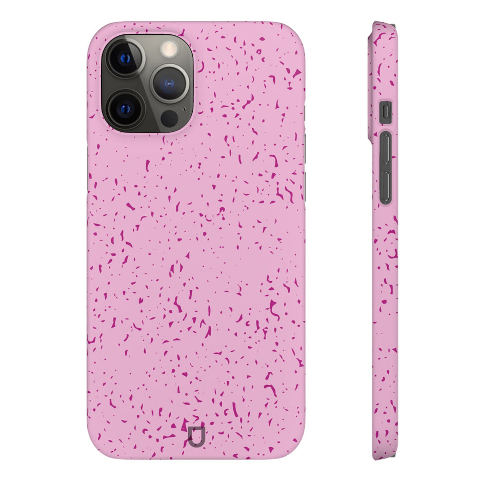 iPhone 12 Pro Max Slim Case - Flake Pink