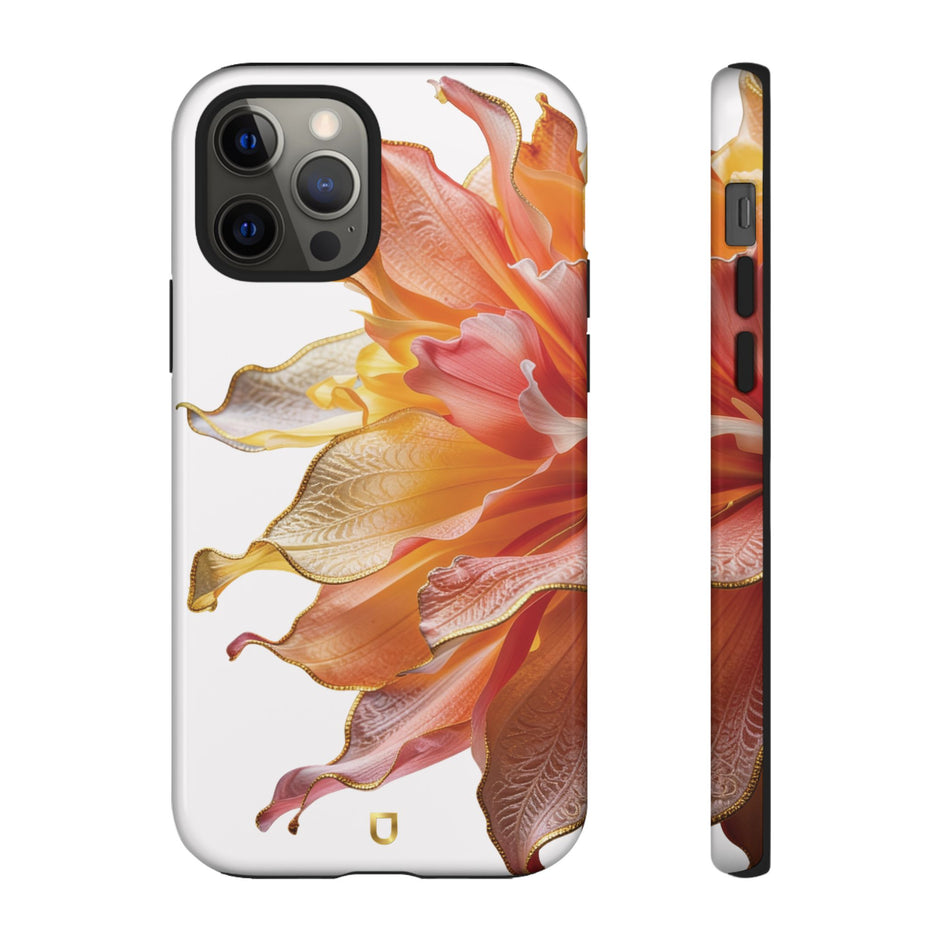 iPhone 12 | 12 Pro Tough Case - Ember Bloom White