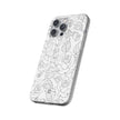 iPhone 14 Pro Max Flexi Case - Black Rose