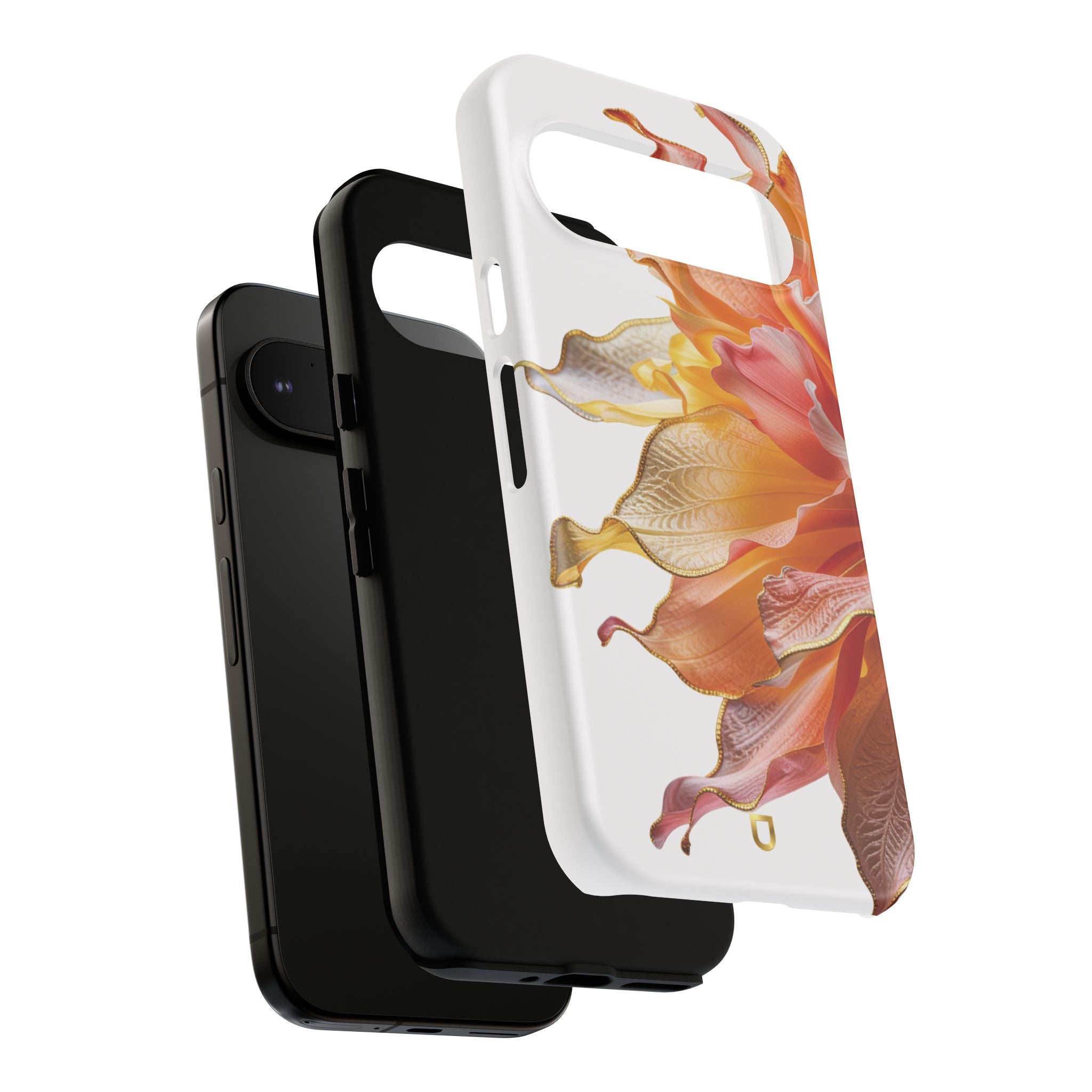 Google Pixel 9 Series Tough Case - Ember Bloom White