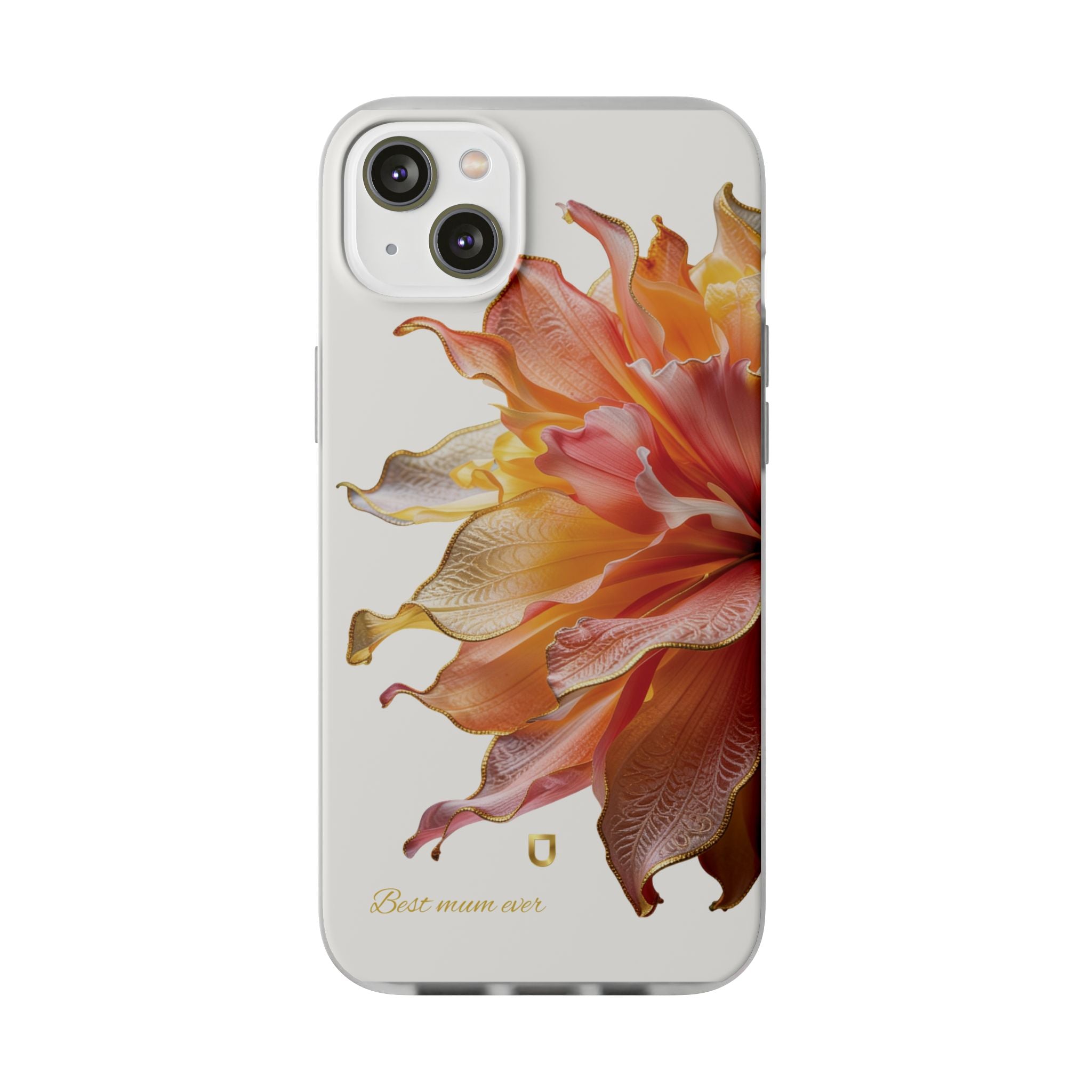 iPhone 14 Series Flexi Case - Ember Bloom