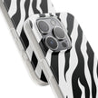 iPhone 15 Pro Flexi Case - Zebra
