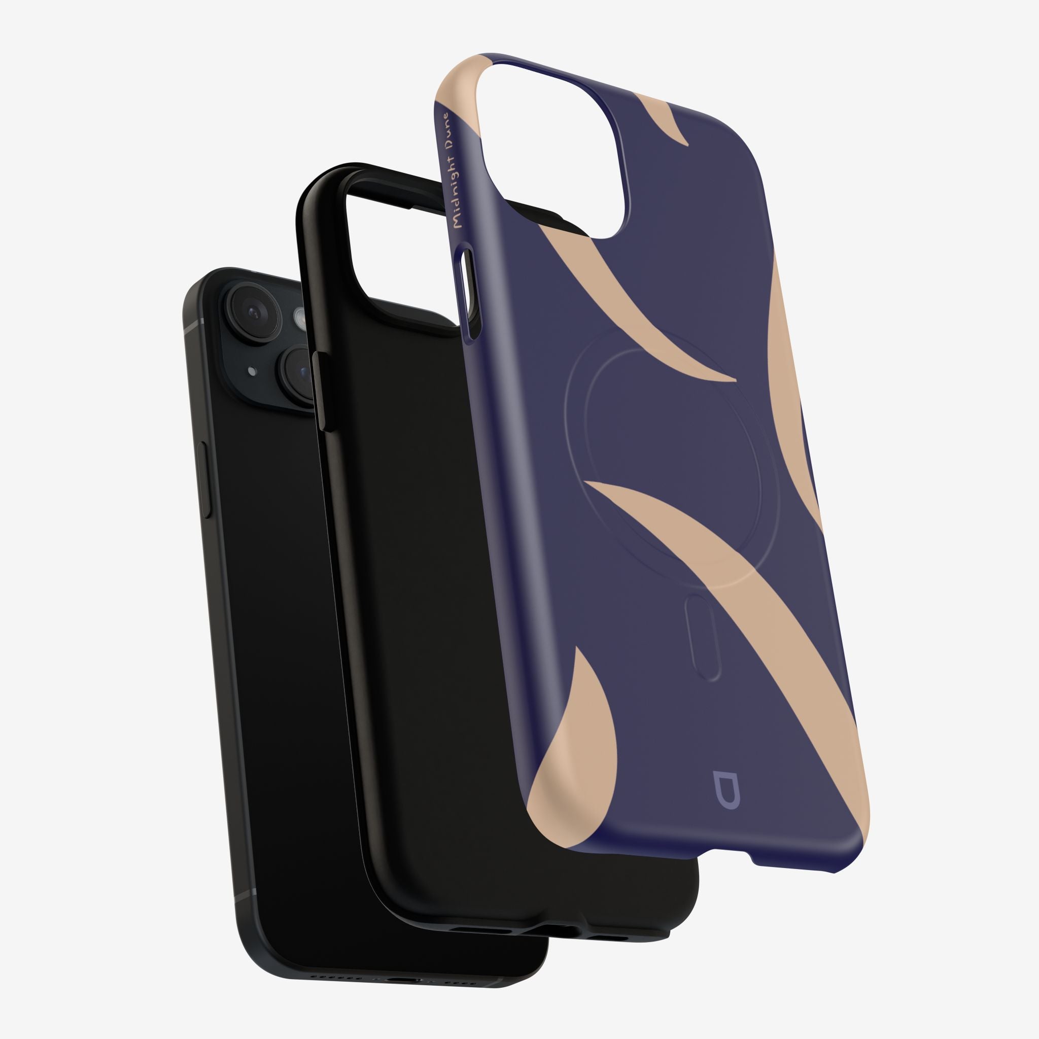 iPhone 15 Plus MagSafe Tough Case - Midnight Dune