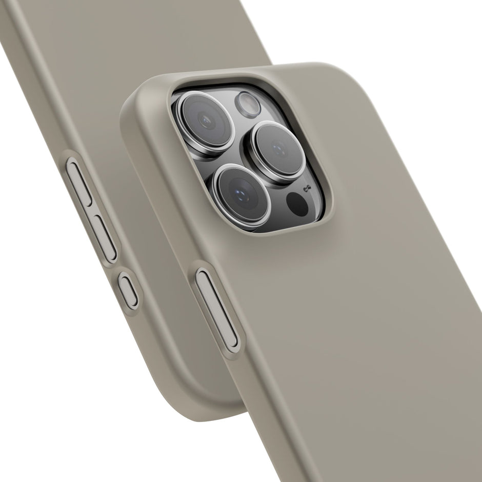 iPhone 15 Pro Max  Slim Case - Khaki Beige