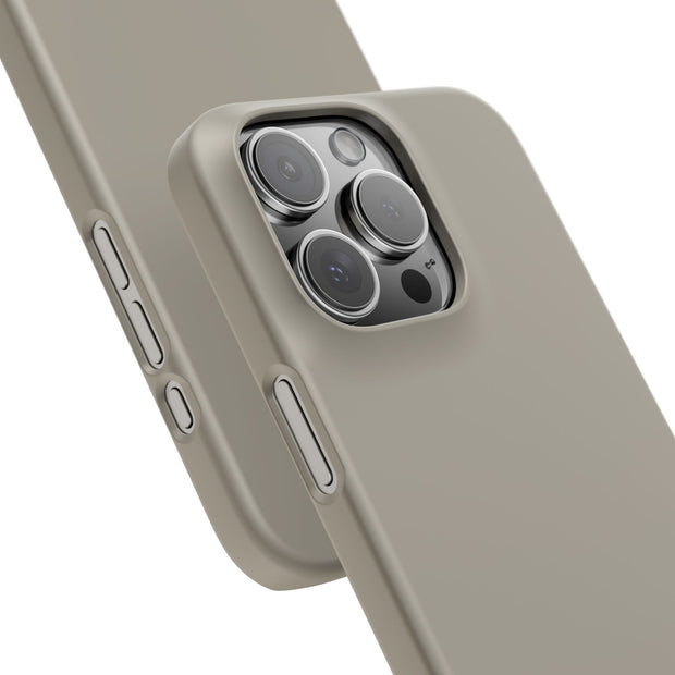 iPhone 16 Pro Max  Slim Case - Khaki Beige