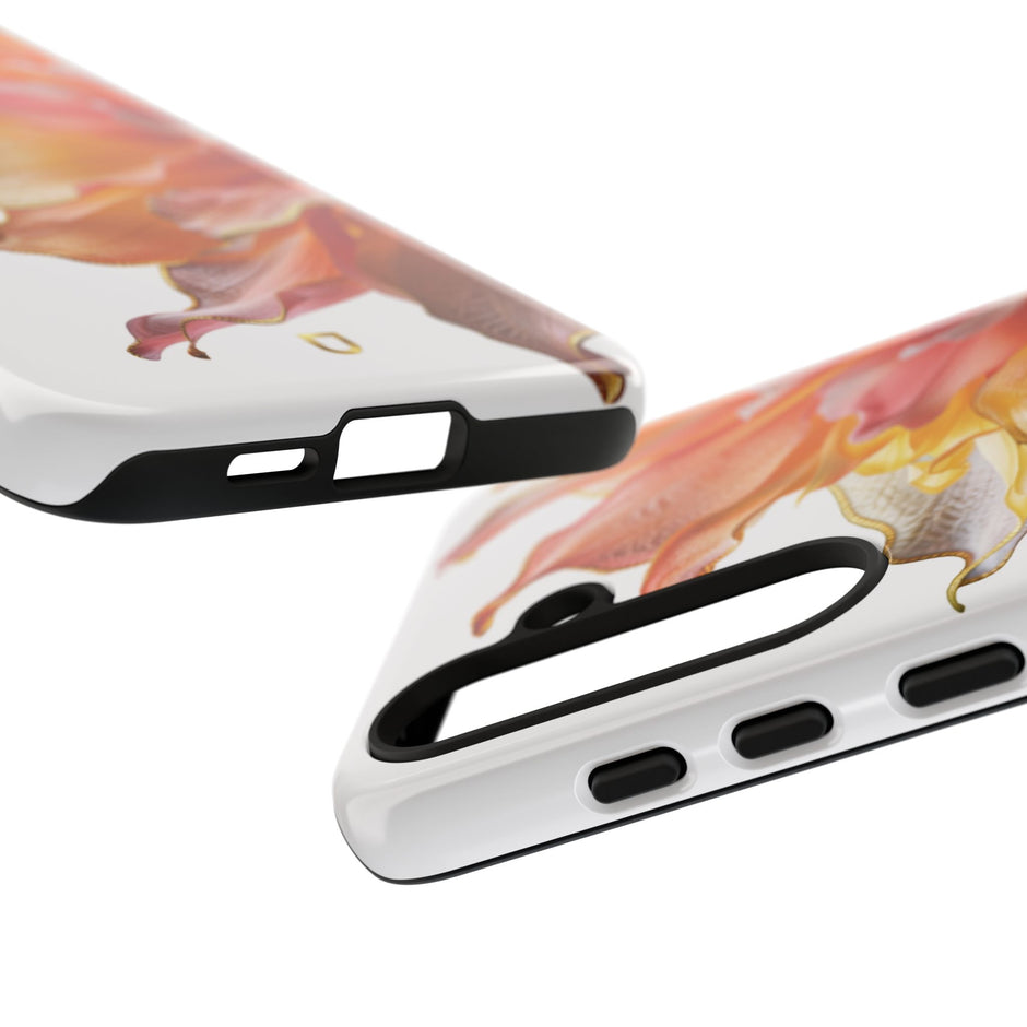 Samsung Galaxy S24 Series Tough Case - Ember Bloom White