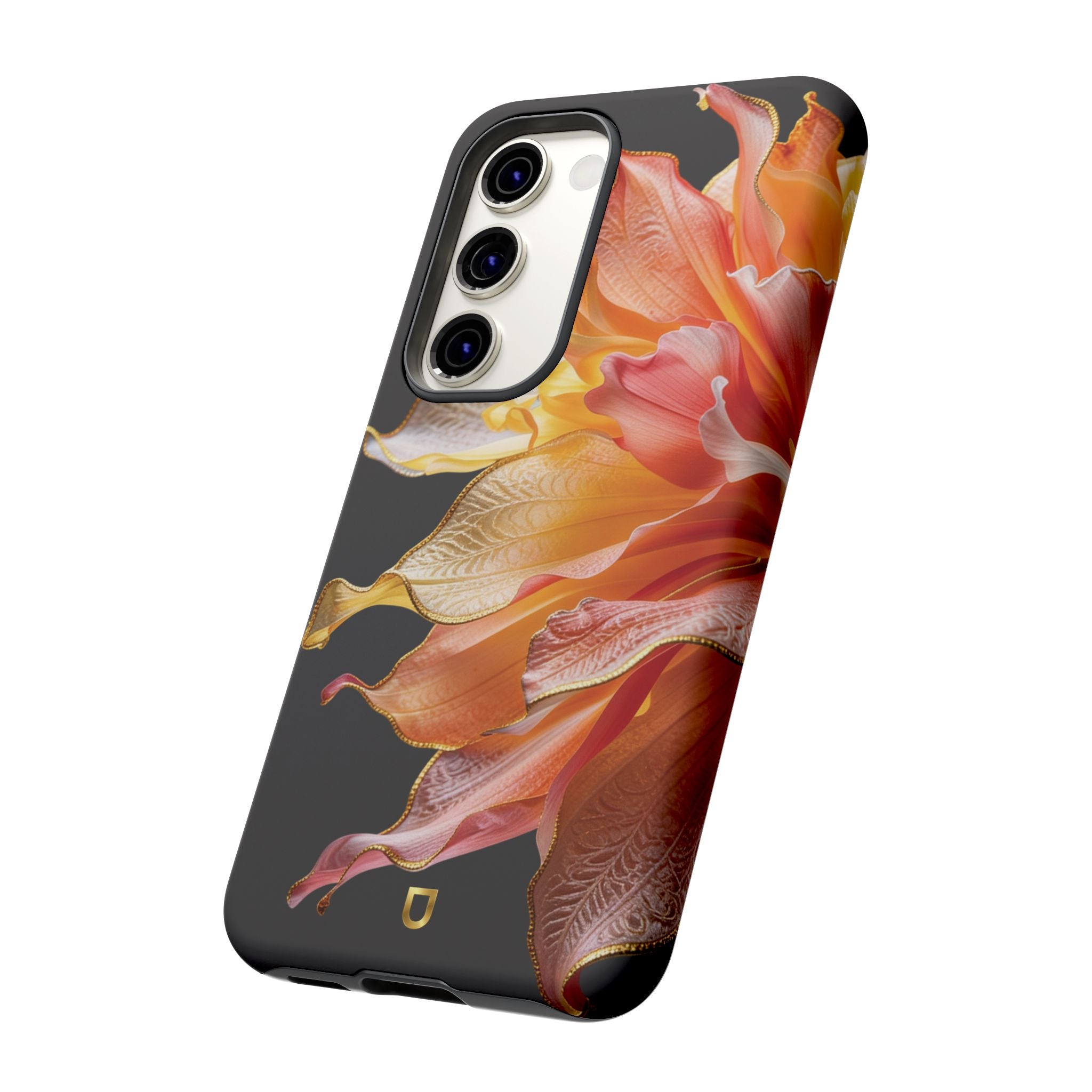 Samsung Galaxy S23 Series Tough Case - Ember Bloom Black