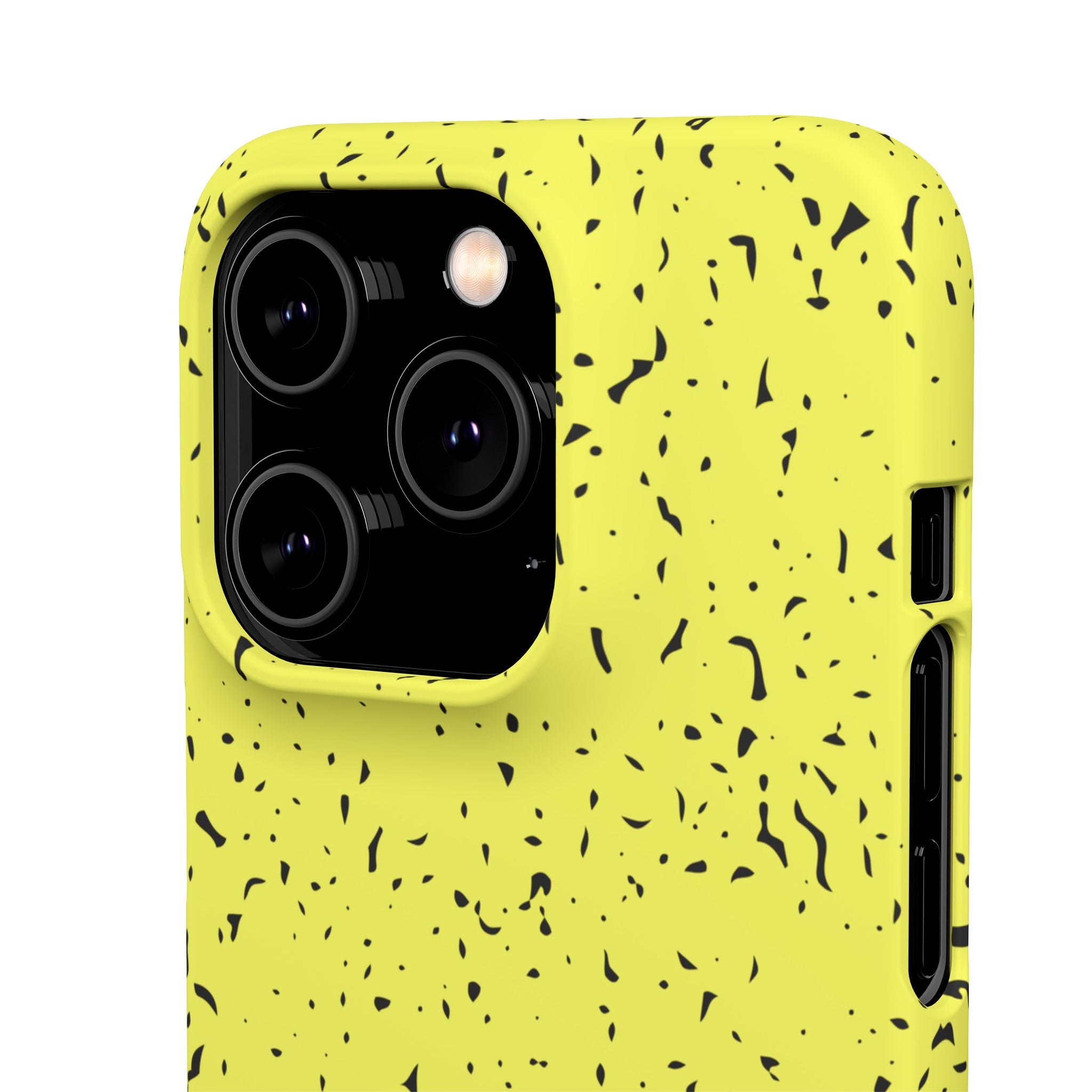 iPhone 14 Pro Slim Case - Flake Lemon