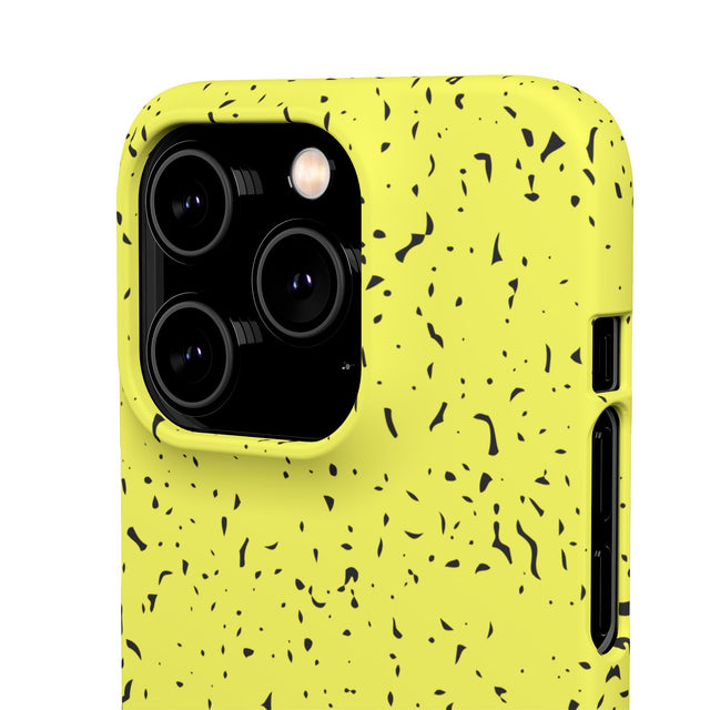 iPhone 14 Pro Slim Case - Flake Lemon