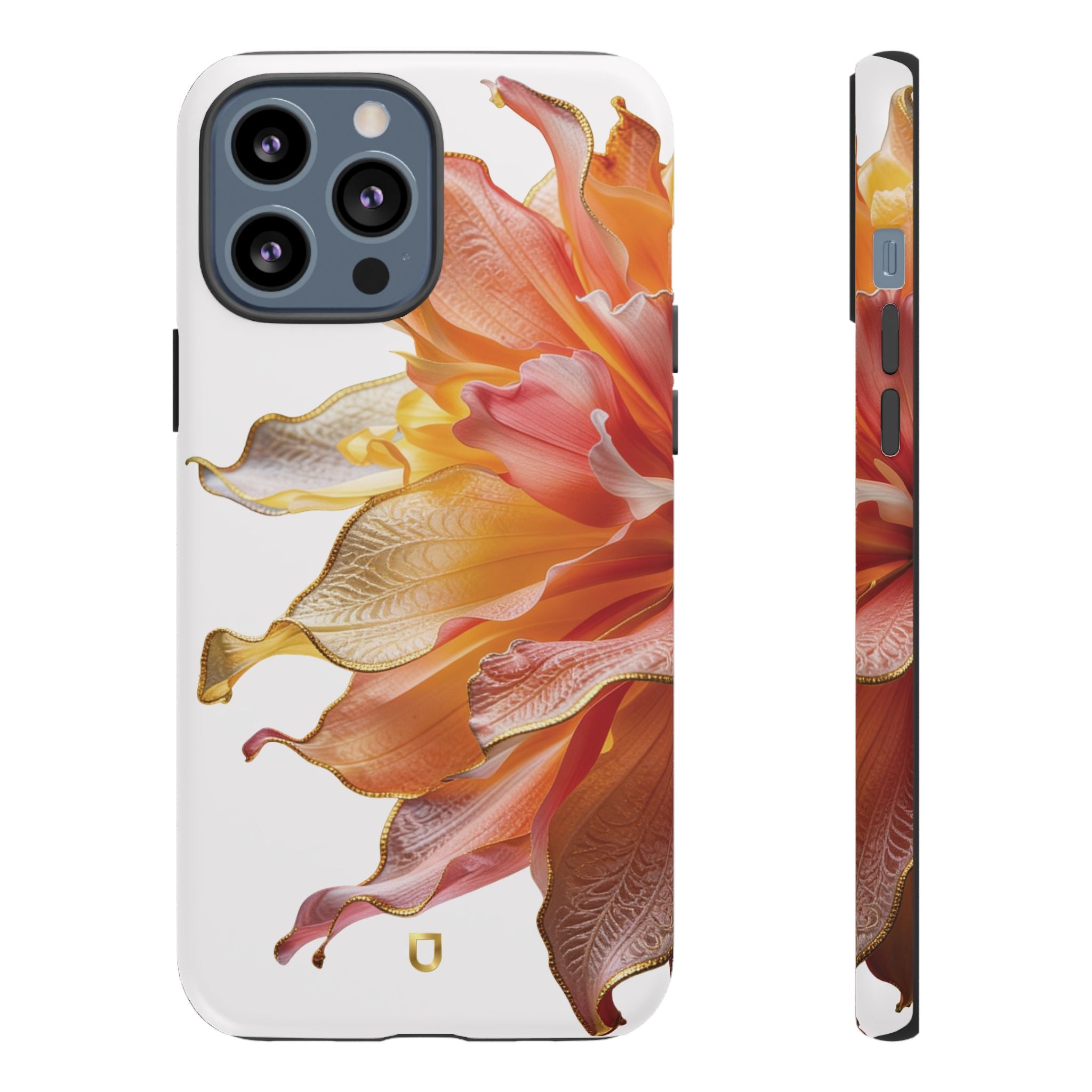 iPhone 13 Series Tough Case - Ember Bloom White