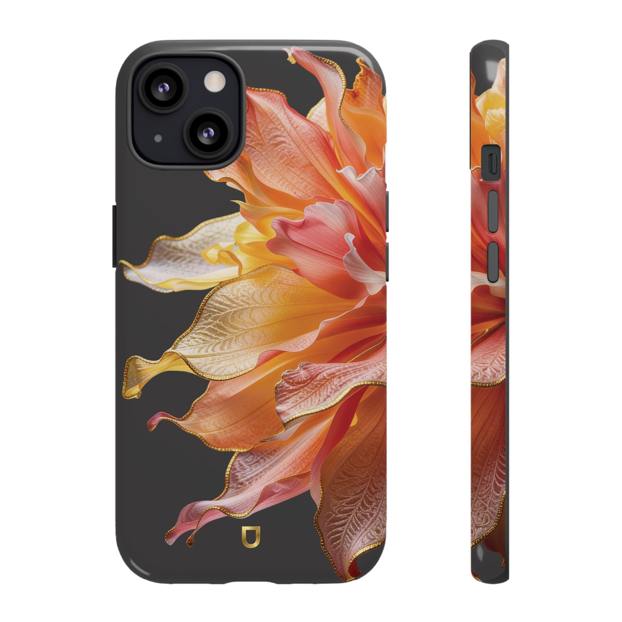 iPhone 13 Series Tough Case - Ember Bloom Black