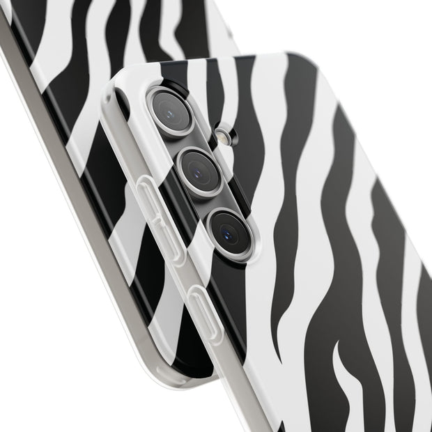 Samsung Galaxy S24+ Flexi Case - Zebra