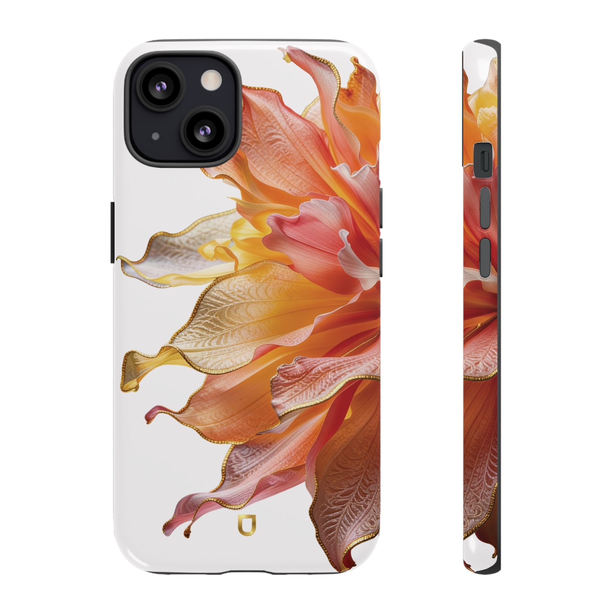 iPhone 13 Series Tough Case - Ember Bloom White