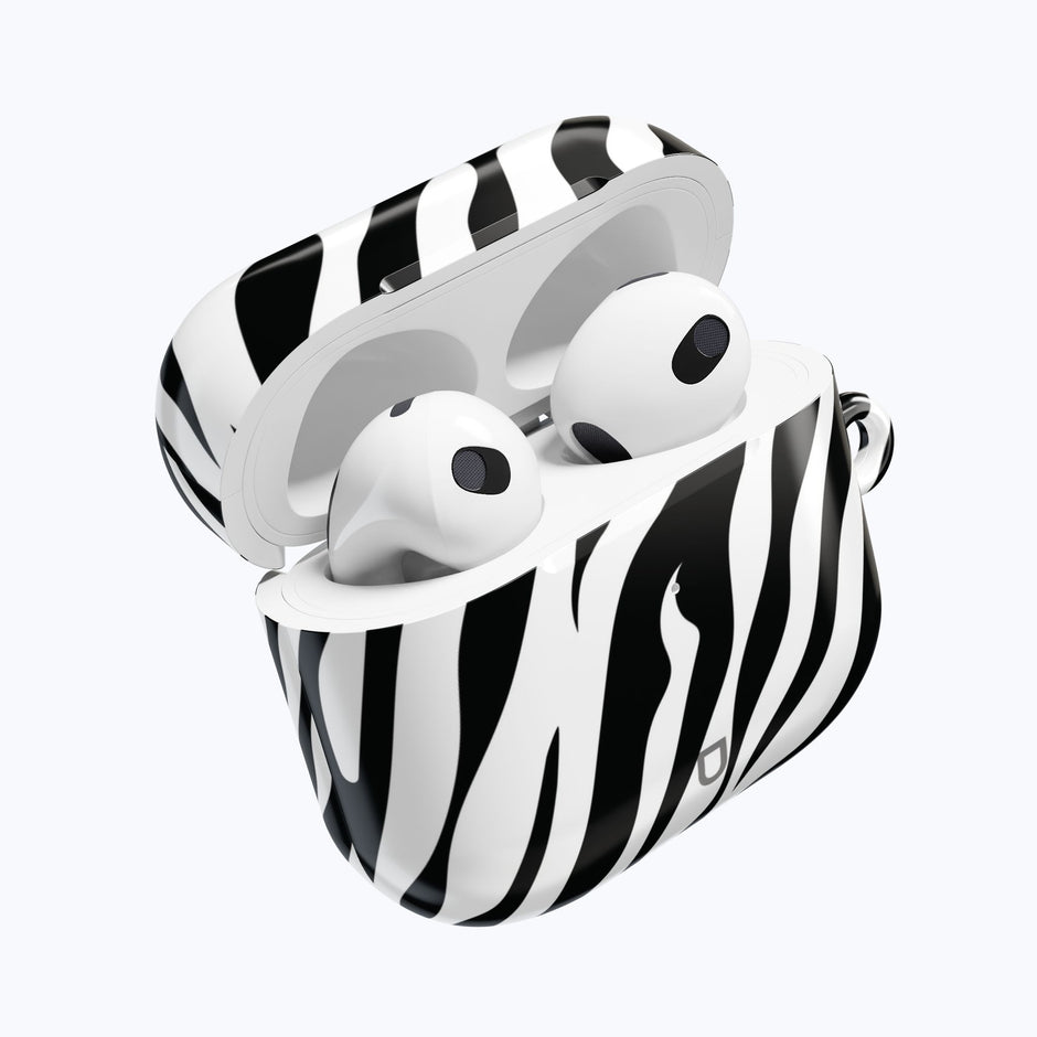 AirPod Pro 3rd Gen Case - Zebra