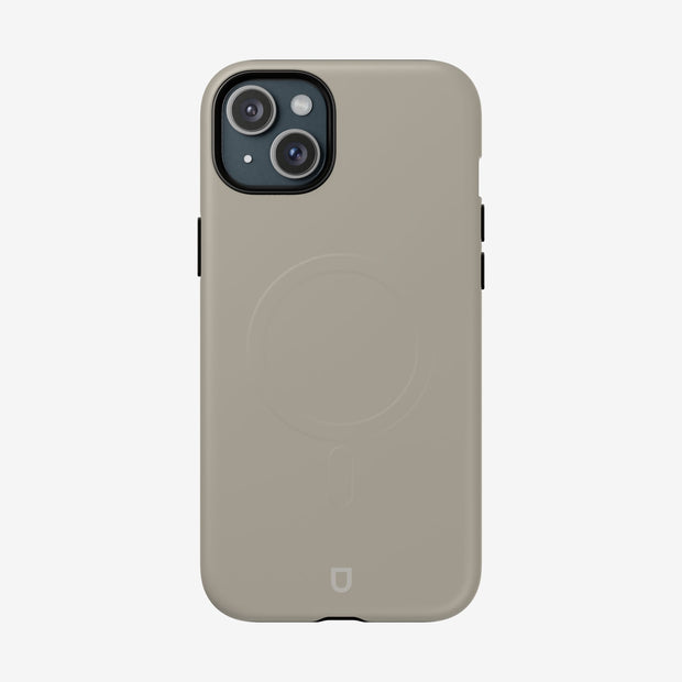 iPhone 15 Plus MagSafe Tough Case - Khaki Beige