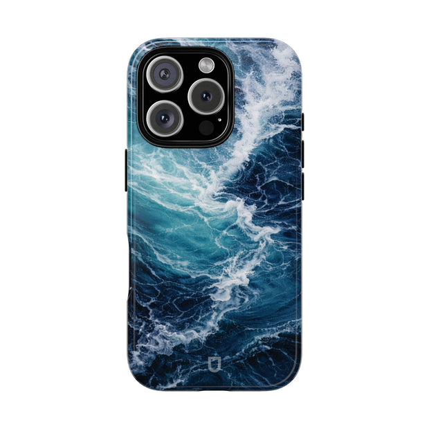 iPhone 16 Pro Tough Case - Deep Tide