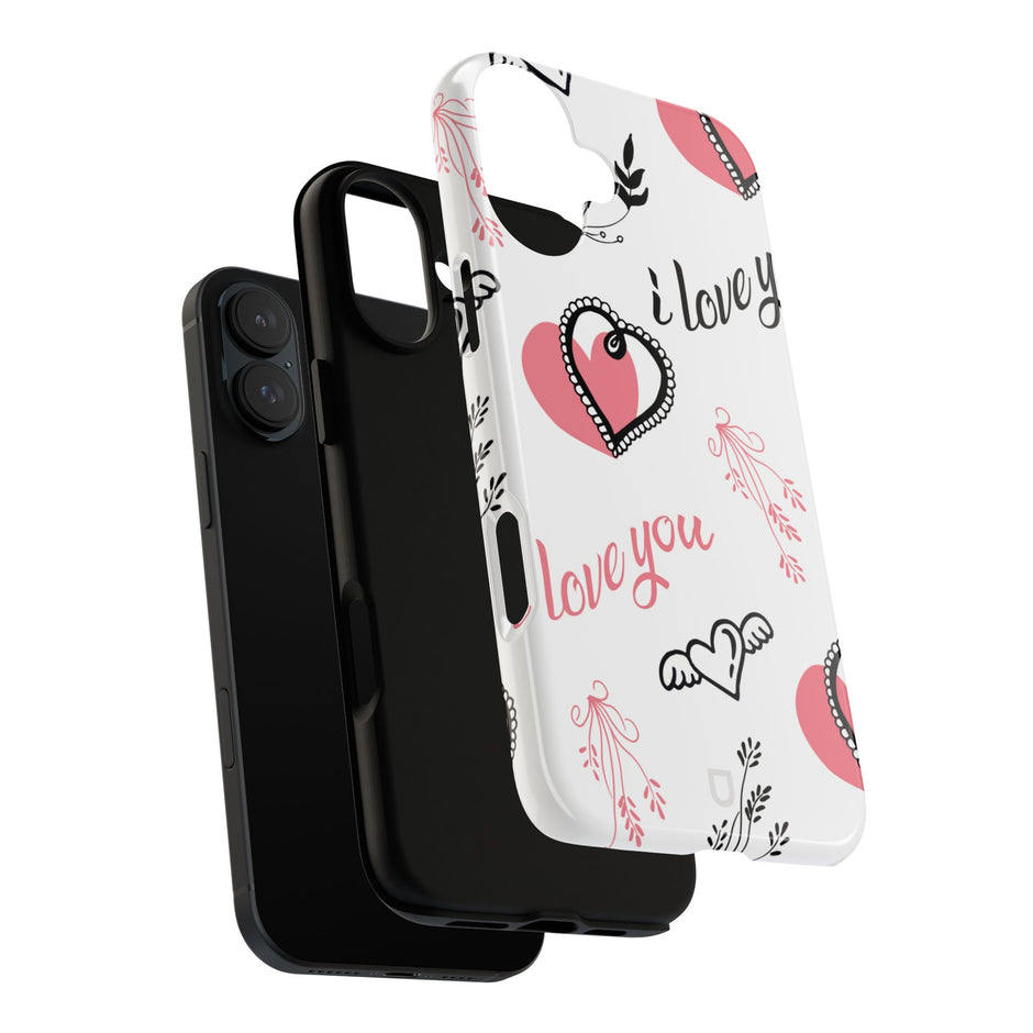 iPhone 16 Plus Tough Case - Love U