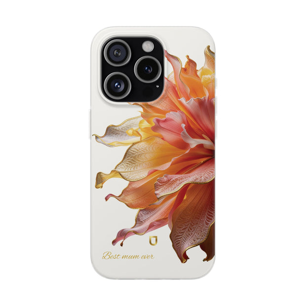 iPhone 15 Series Flexi Case - Ember Bloom