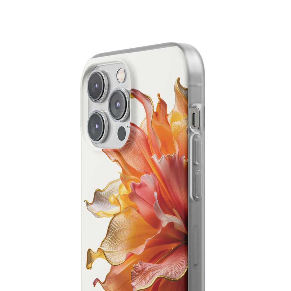 iPhone 14 Series Flexi Case - Ember Bloom