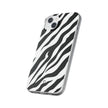 iPhone 14 Plus Flexi Case - Zebra