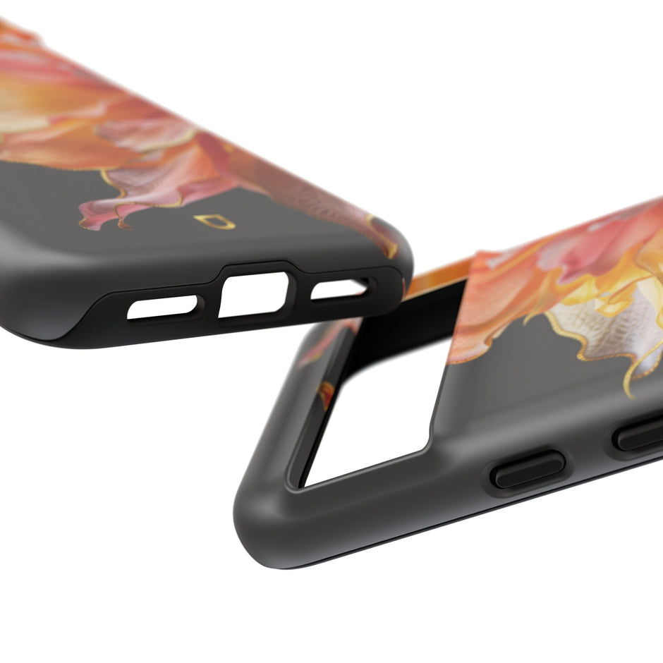 Google Pixel 8 Series Tough Case - Ember Bloom Black