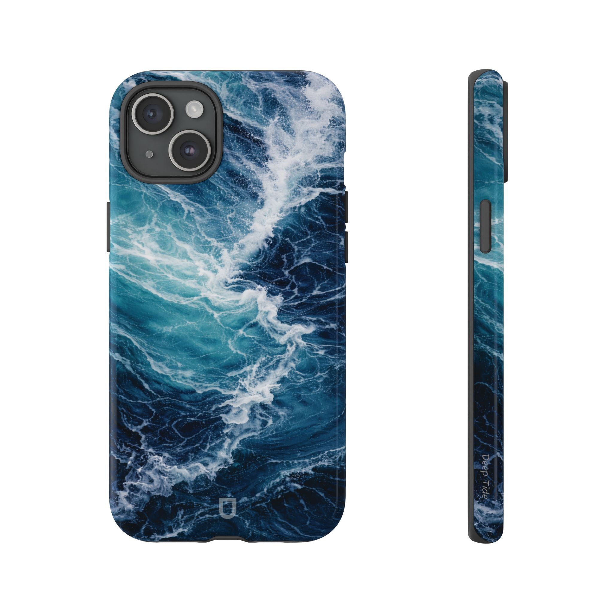 iPhone 15 Plus Tough Case - Deep Tide