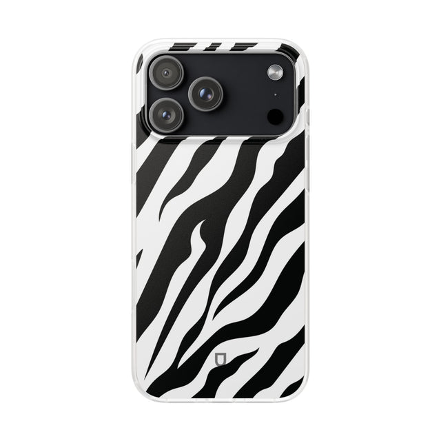 iPhone 17 Pro Max Flexi Case - Zebra