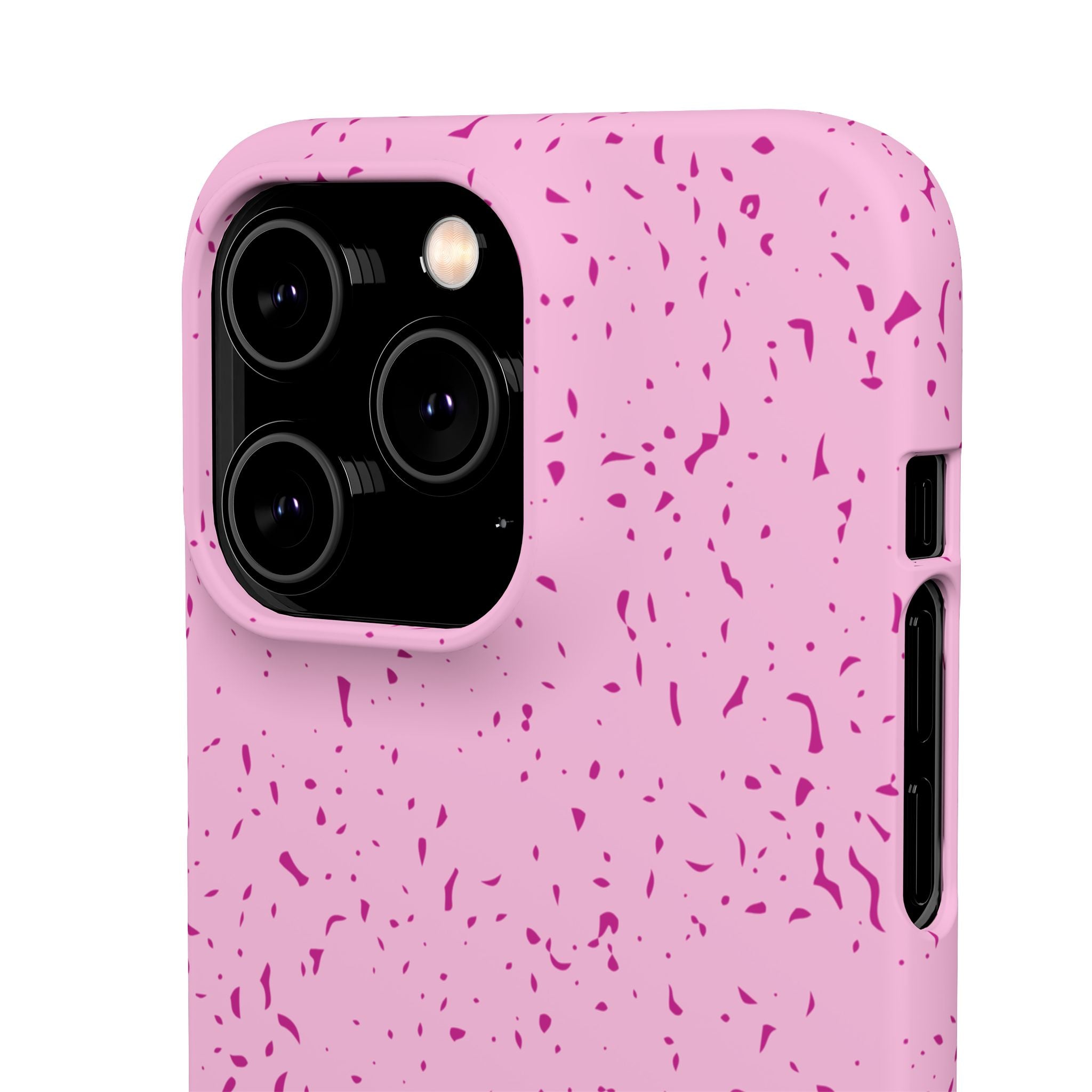iPhone 14 Pro Max Slim Case - Flake Pink