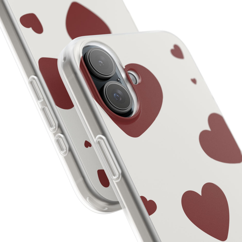 iPhone 16 Plus Flexi Case - Love