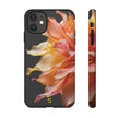 iPhone 11 Tough Case - Ember Bloom Black