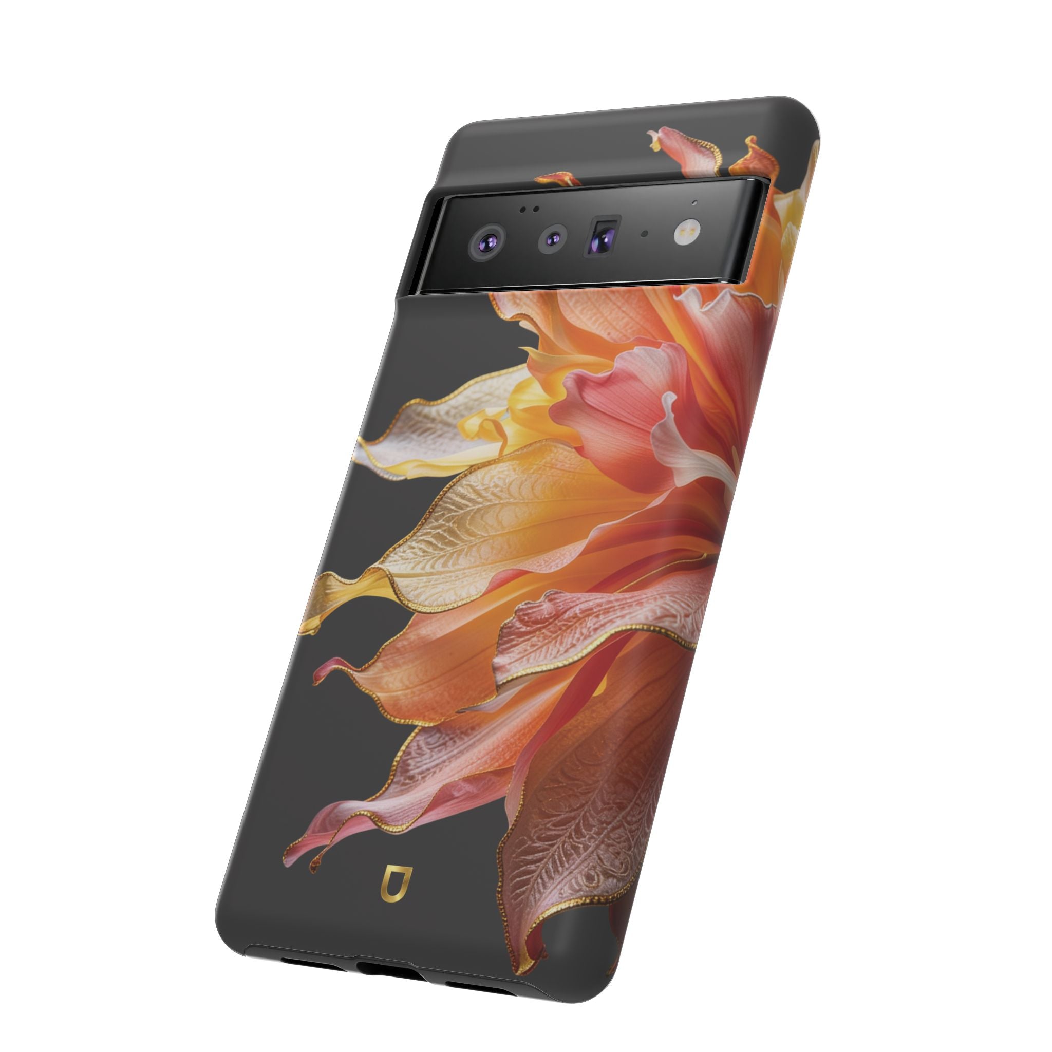 Google Pixel 6 Series Tough Case - Ember Bloom Black