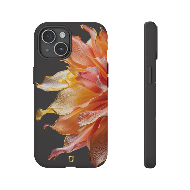iPhone 15 Series Tough Case - Ember Bloom Black