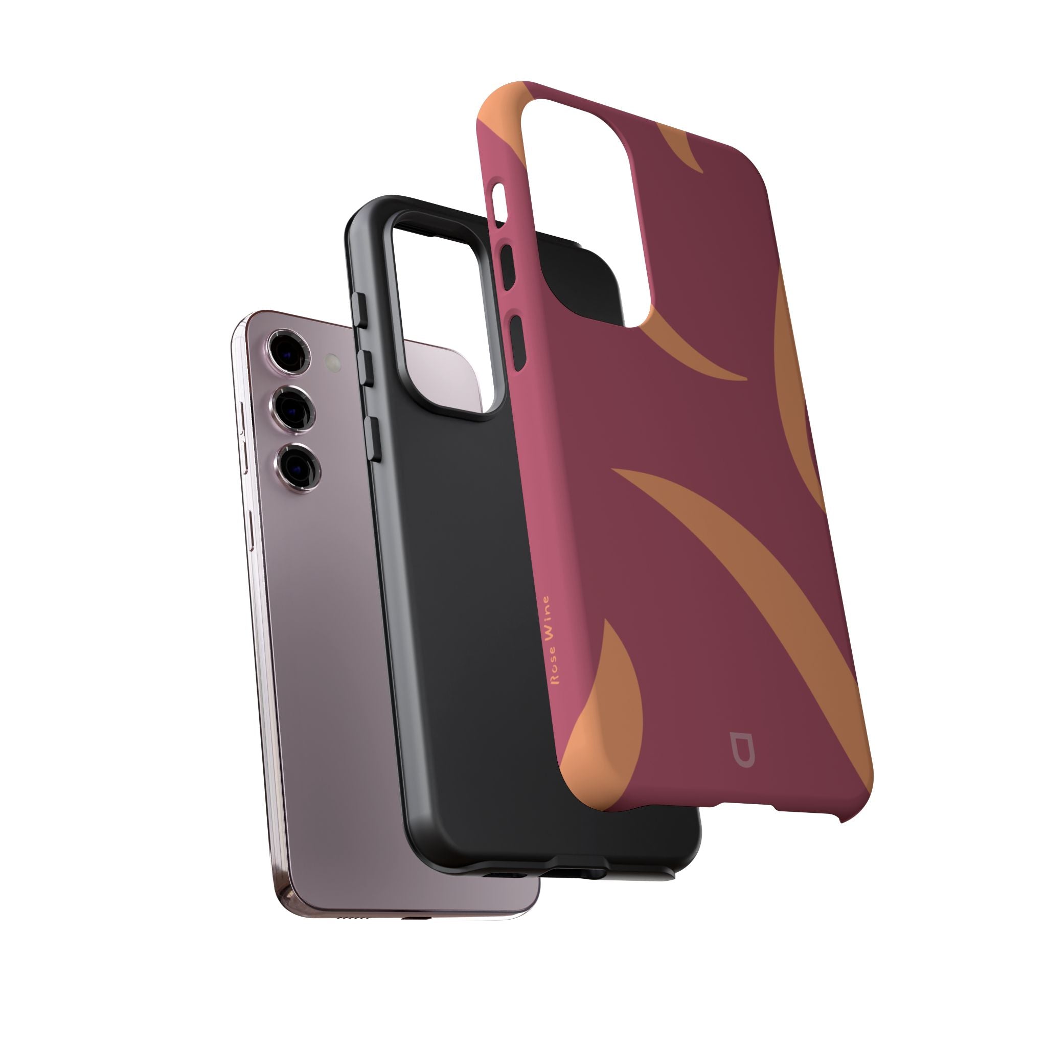 Samsung Galaxy S23+ Tough Case - Rose Wine