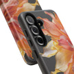 Samsung Galaxy S25 Series Tough Case - Ember Bloom Black